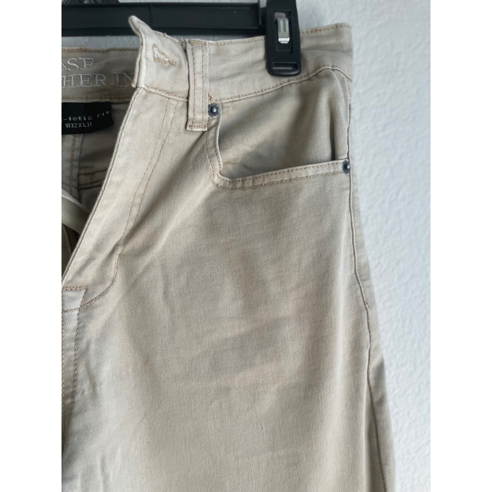 Lot of two Ease Jastopher Inc Mens Ease-letic Fit Pants Green Khaki 32x31 - Picture 7 of 16